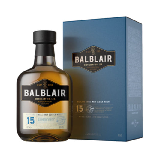 BALBLAIR 15 YEAR OLD WHISKY