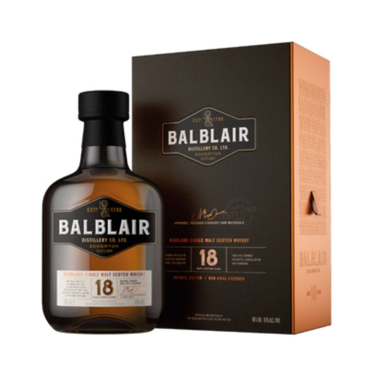 BALBLAIR 18 YEAR OLD WHISKY