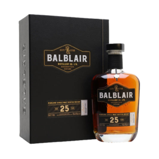 BALBLAIR 25 YEAR OLD WHISKY