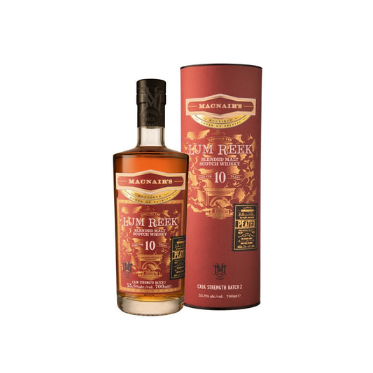 MACNAIR'S LUM REEK 10YO CASK STRENGTH BATCH 2 WHISKY