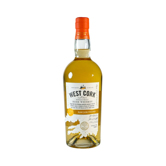 WEST CORK NAS RUM SINGLE MALT IRISH WHISKEY