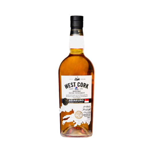 WEST CORK SINGLE CASK RELEASE BOURBON BARREL FINISH WHISKEY